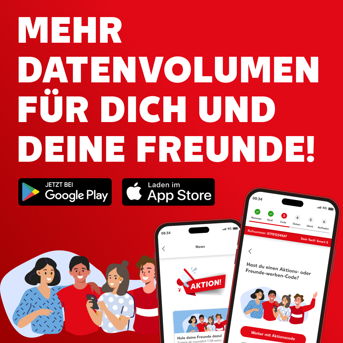 KAUFLAND MOBIL Freunde-werben Programm