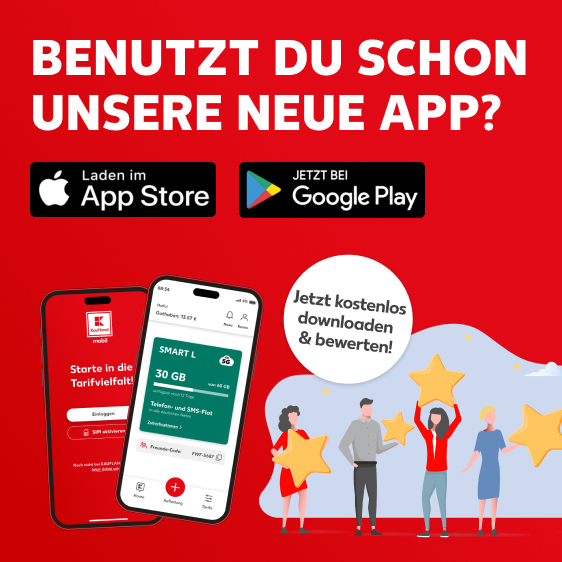 Jetzt die KAUFLAND MOBIL App downloaden
